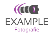 Logo ontwerp een fotograaf - Paars grijs